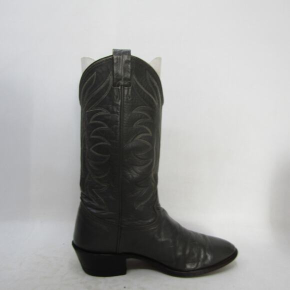 NOCONA Mens Size 9.5 E Gray Leather Cowboy Western Boots main image 7